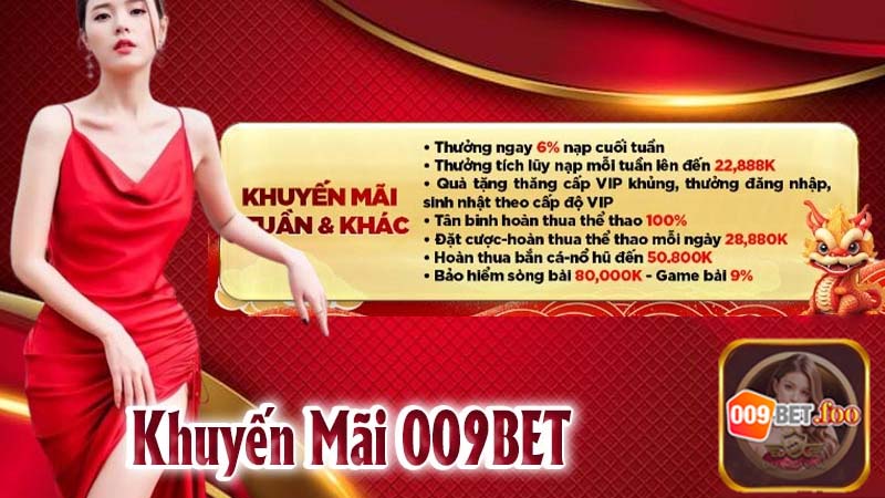 Ưu điểm các chương trình khuyến mãi 009bet